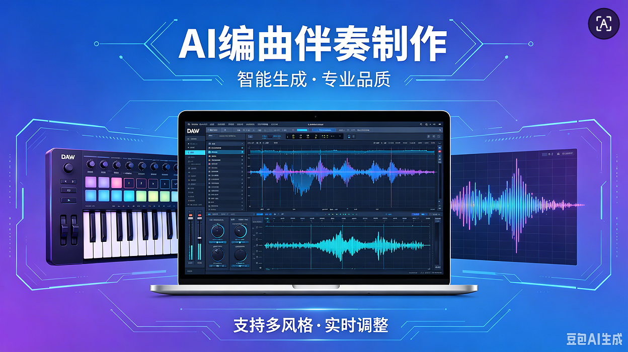 AI编曲伴奏制作